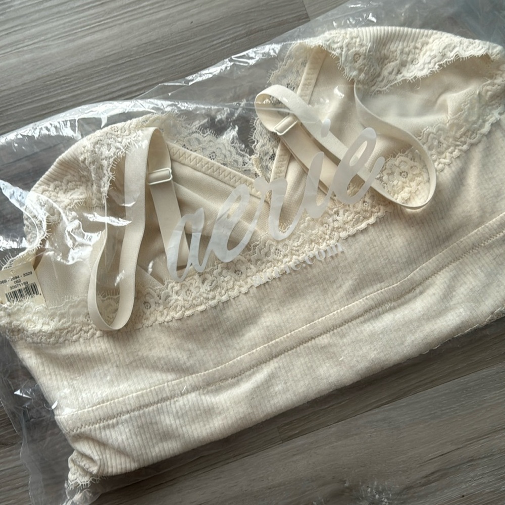Aerie Ribbed Eyelash Lace Trim
Longline Bralette - Picture 3 of 5